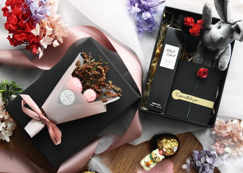 Gift box exquisite Korean version of the large Mother's Day creative birthday lipstick gift box empty box packaging box