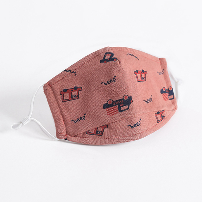 Infant cotton masks 2020 spring and summer thin car pattern stylish and beautiful