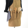 Heavy Industry Protective Wax Canvas Work Apron , Professional Work Apron Design For Men