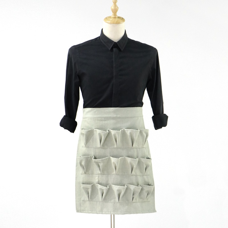 Factory Custom Farm Dedicated Polyester-cotton Egg Collection Apron