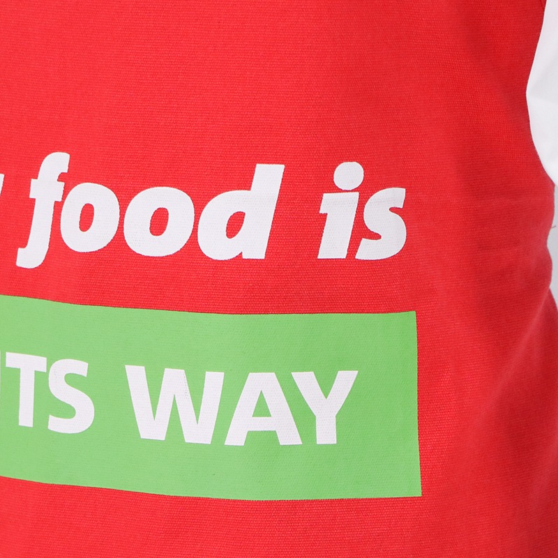 Factory Direct Supply Offset Printing Logo Polyester Cotton Apron From China Supplier