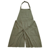 Pottery Apron Split Leg Long Kitchen Art Crafts Painting Apron with 3 Pockets Ceramics Clay Aprons for Women Men