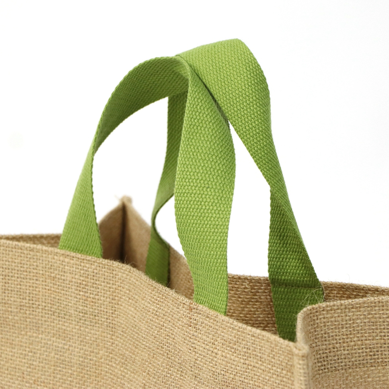Natural eco friendly breathable strong durable load bearing 20kg linen tote bag for wholesale