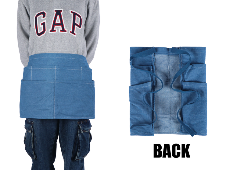 Denim Waist Apron for Home And Kitchen Chef Denim Women Apron for Restaurant 