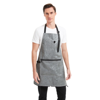 Tyvek Chef Aprons - Cross Back&Adjustable Dupont Paper Apron for Men And Women With Pockets