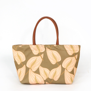Full version printed ladies canvas tote bag , fashionable and personalized cotton shopping bag