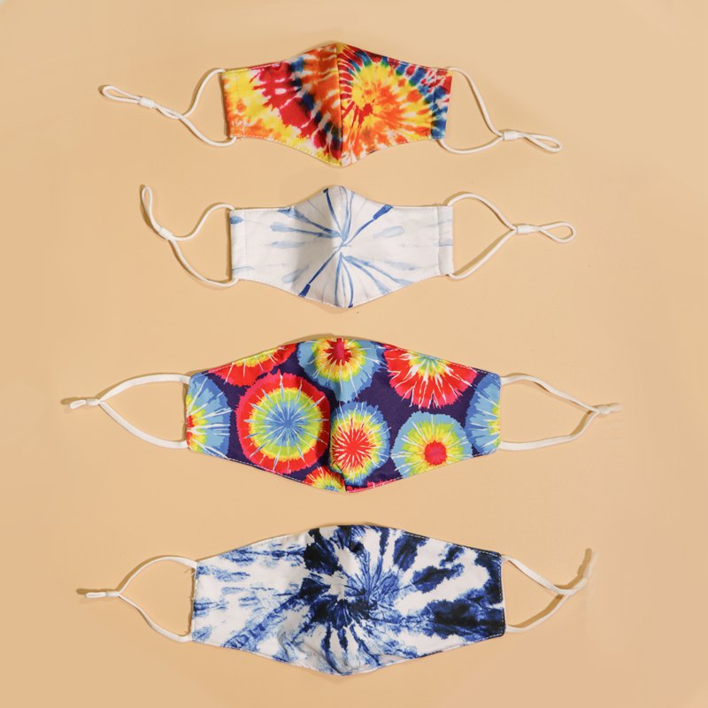 Factory Wholesale Multi Color And Printing Cotton Mask for Children Or Adult