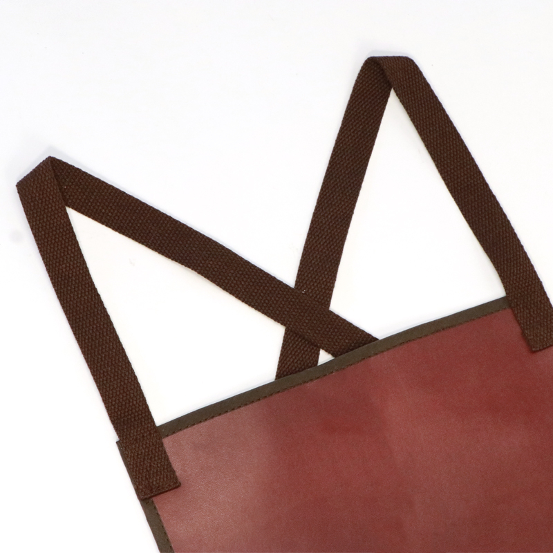 Simple and practical waterproof leather apron for Industrial or car wash work