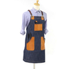 Wear-resistant And Eco Friendly Denim Canvas Apron Kitchen Cooking Apron Wholesale