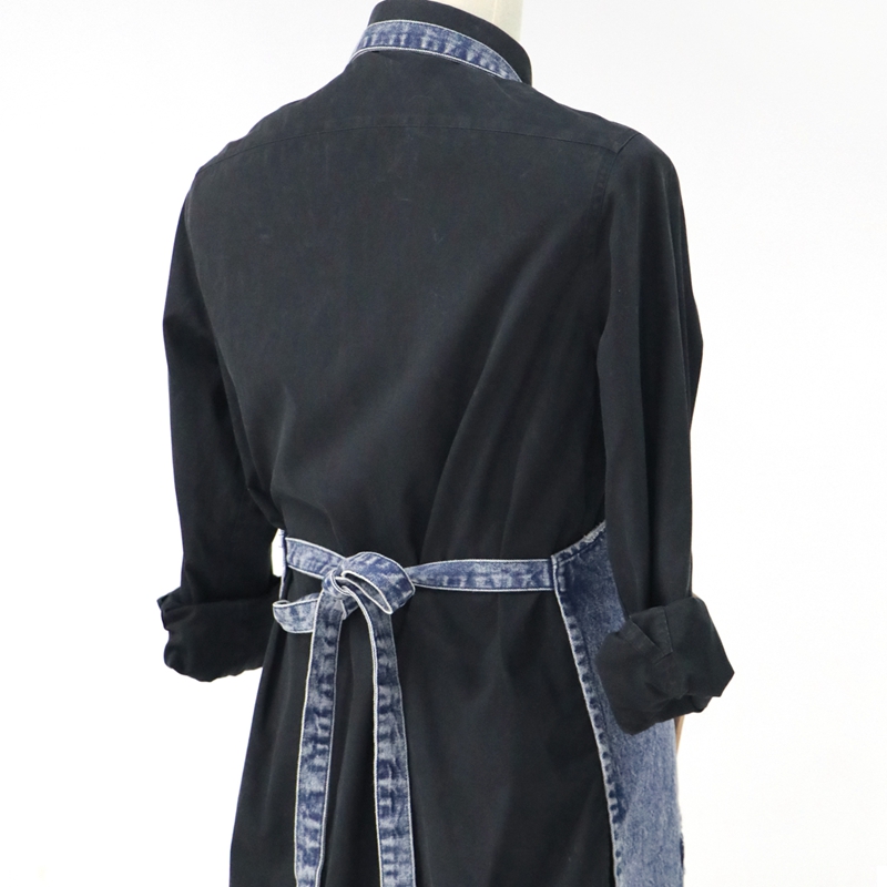 Fashionable Washed Denim Apron