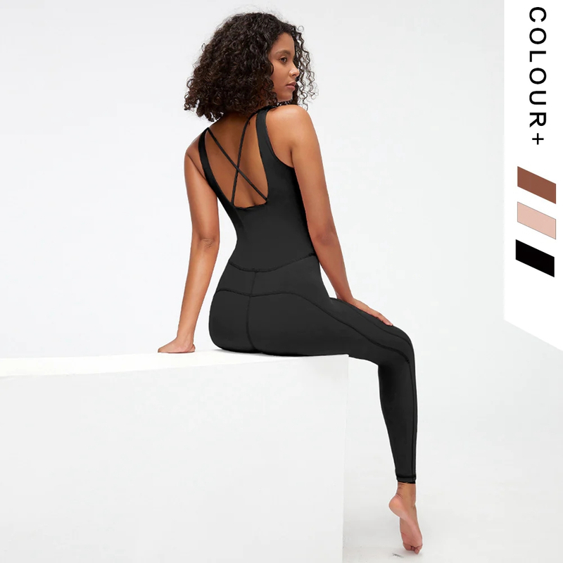 Wholesale custom breathable quick dry high waist sports yoga sets fitness workout yoga bodysuits for women 