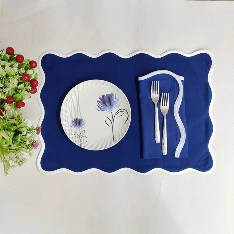 Wholesale Cheap Table Linens Colorful Placemats Table Napkins 100% cotton cloth napkin for wedding