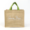 Natural eco friendly breathable strong durable load bearing 20kg linen tote bag for wholesale