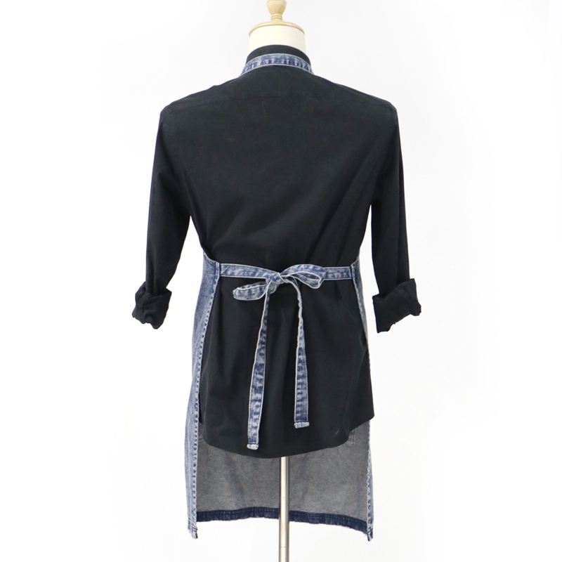 Fashionable Washed Denim Apron