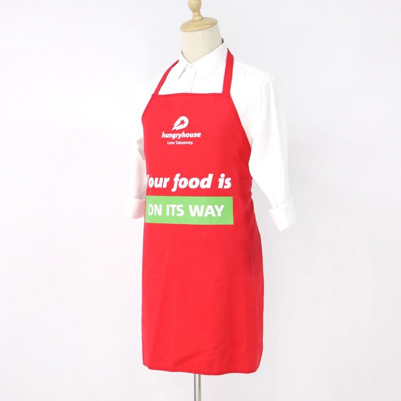 Factory Direct Supply Offset Printing Logo Polyester Cotton Apron From China Supplier