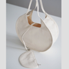  Round Bag With A Pouch Fashion Handbag Women Casual Canvas Bag Eco-friendly bags