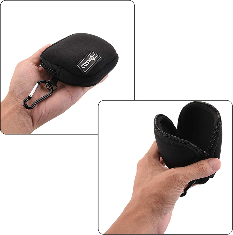 Hot selling portable Neoprene Mini Pouch Travel Storage Carrying Bag Earphones Neoprene pouch