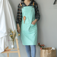 Various color design double-sided aprons for beauty salon for women