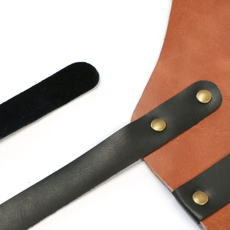 China supplier custom waterproof and anti-fouling genuine leather industrial apron