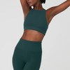 Promotional Seamless Yoga Wear Sets Fitness Gym Leggings Sports Tights Athletic Workout Clothes Set