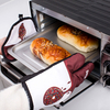 Factory Direct Sales Kitchen Special Thick Insulation Anti-scald High Temperature Baking Oven Mitt with Pot Holder