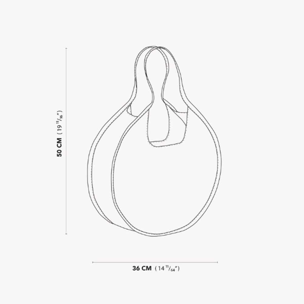  Round Bag With A Pouch Fashion Handbag Women Casual Canvas Bag Eco-friendly bags