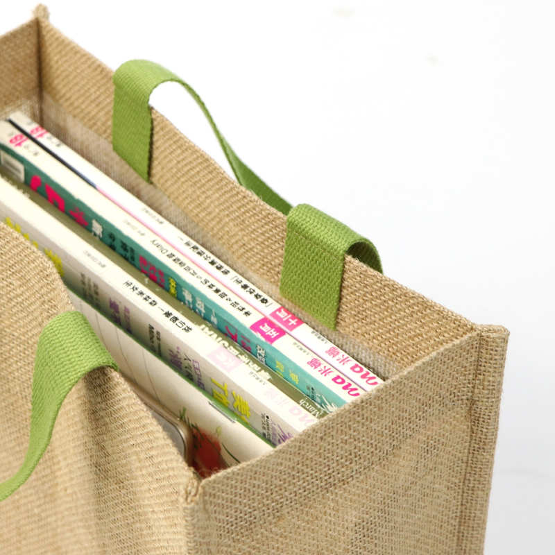 Natural eco friendly breathable strong durable load bearing 20kg linen tote bag for wholesale