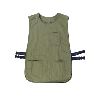 Waterproof Polyester Vest Apron for Coffee Shop Fashion Custom Logo Design Apron for Work Uniform 