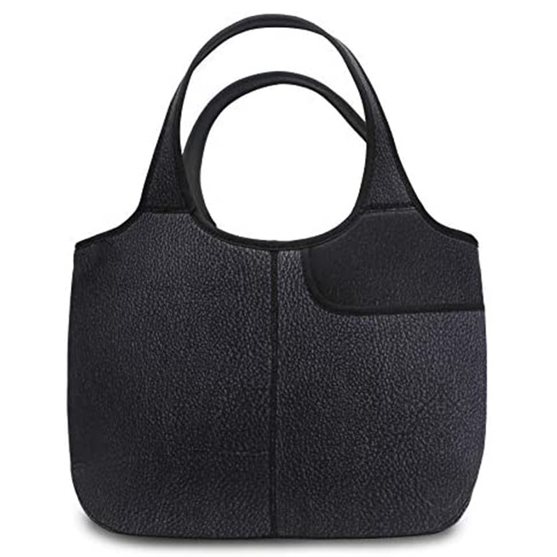 Women's Soft Tote Shoulder Bag Neoprene Handbag Laptop Computer Travel Bag Purse