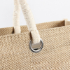Wholesale custom eco friendly practical thicken cotton linen shopping tote bag