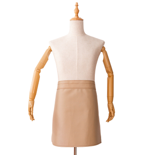 Waterproof pu half body waist work apron