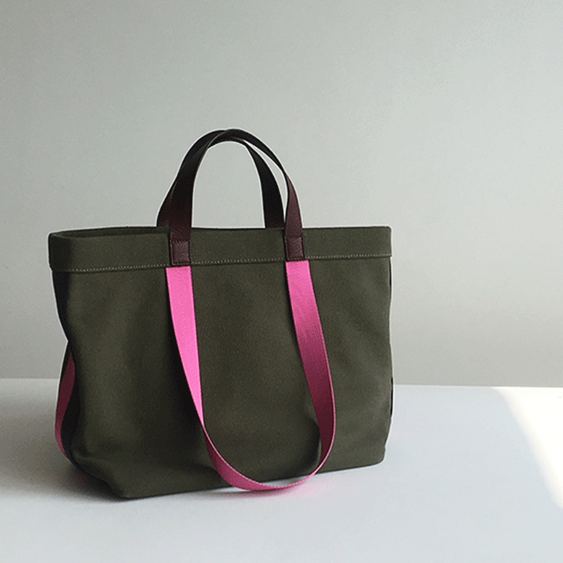 Handbag shoulder bag large capacity canvas handbag 2019 professional female handbag