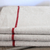 Thick woven absorbent linen fabric napkin