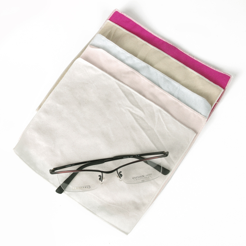 Pure cotton eyeglasses cloth wholesale wipe eyeglasses cloth screen cleaning cloth custom