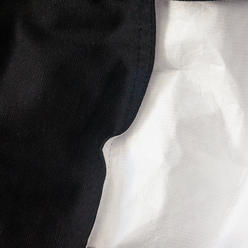 $2 for a sample tyvek canvas tote bag waterproof tyvek breathable canvas shopping bag