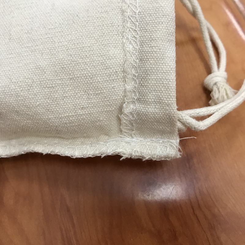 1000 pcs inventory product 10x12 cm 8oz cotton drawstring bag