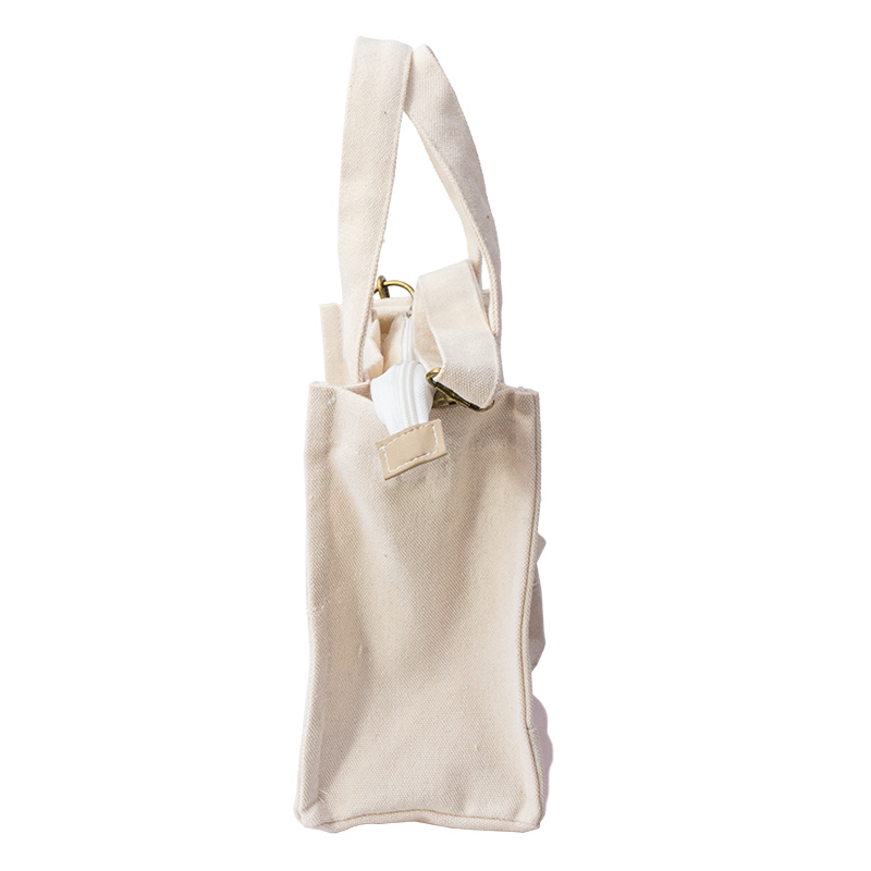 Hot sale ghost moon 100%cotton lady canvas tote bag shopping bag