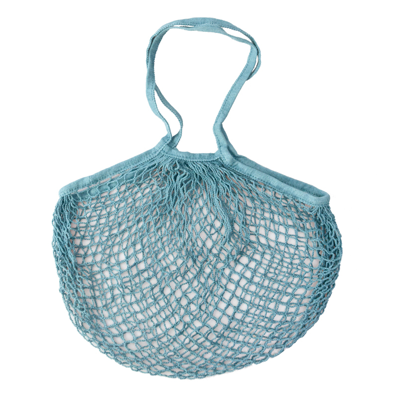 Korea ins portable woven eco friendly lightweight load bearing 3kg cotton mesh bag custom