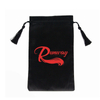 Bulk factory promotional logo silk printing soft and smooth satin bag for wig package