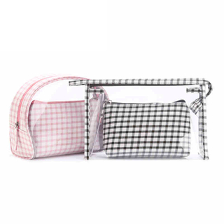 Two-piece cosmetic bag multi-function large-capacity portable cosmetics storage bag Korean wash bag