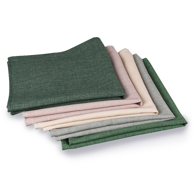 Hotel cotton linen cloth napkins high-grade light luxury napkins European style napkin folds solid color napkins