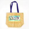 Digital printing brown recyclable tote bag tyvek shopping tote bag for adult