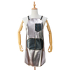 Fashion custom quality pu two-color stitching waterproof work apron