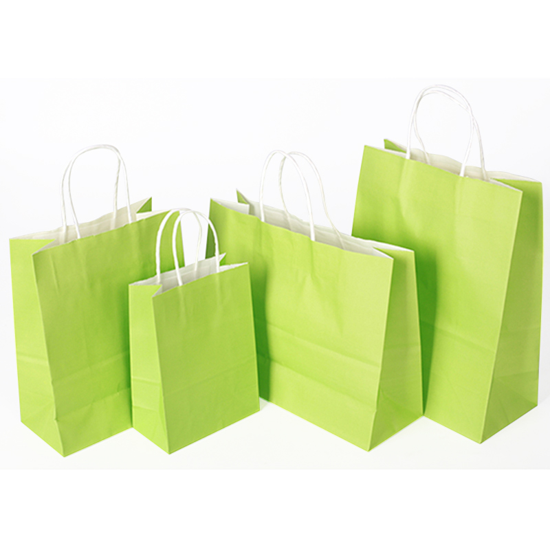 Custom printed LOGO packaging clothing kraft paper bag gift bag