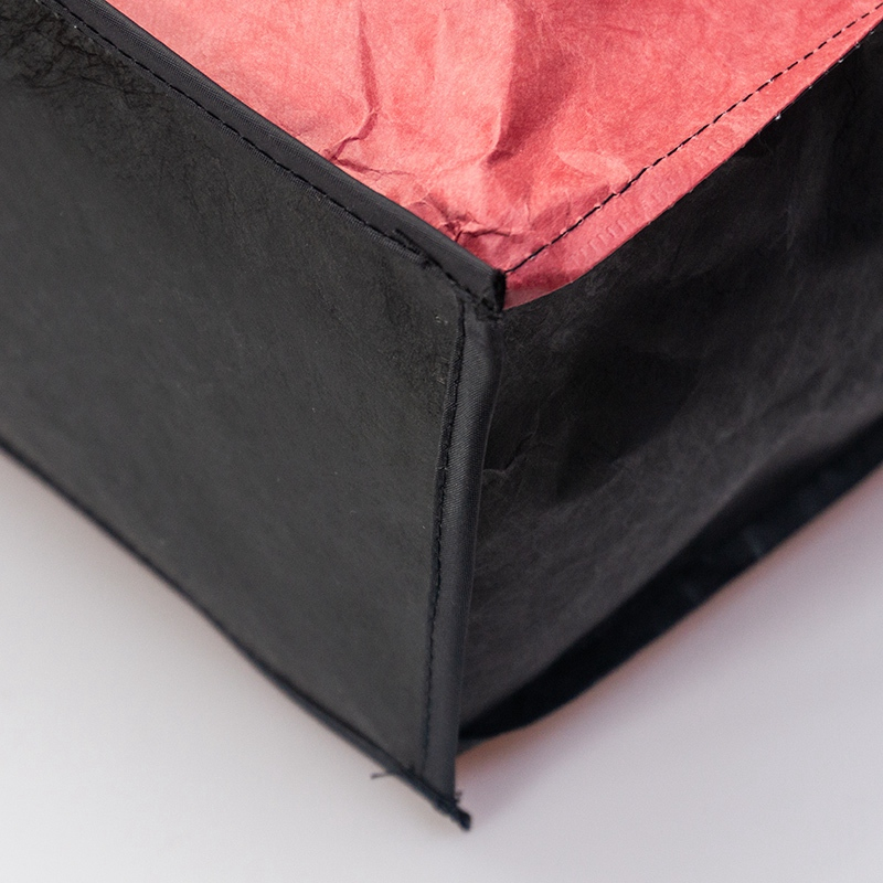 $2 for a sample inner material non woven fabric waterproof breathable two color stotching tyvek tote bag