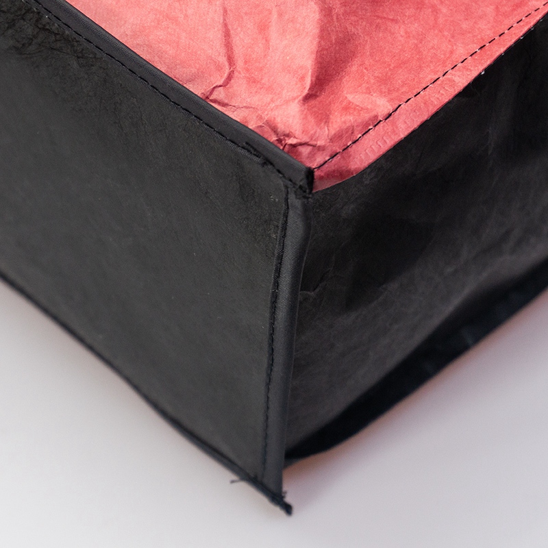 $2 for a sample inner material non woven fabric waterproof breathable two color stotching tyvek tote bag