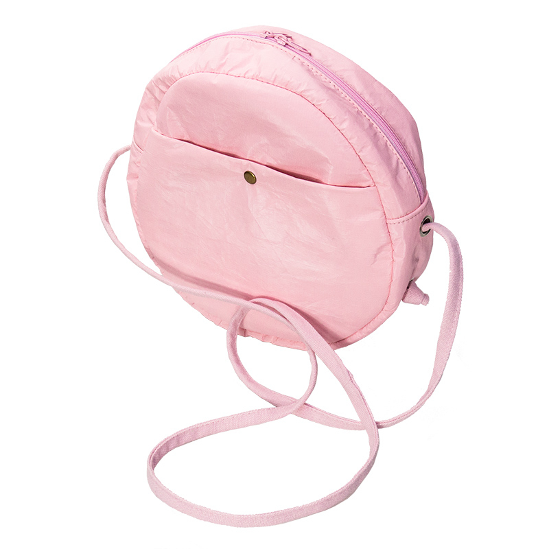 $1 for sample Cheap lightweight round waterproof tyvek small messenger bag