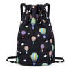 China factory fashion design polyester drawstring backpack with good price