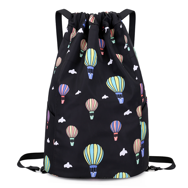 China factory fashion design polyester drawstring backpack with good price
