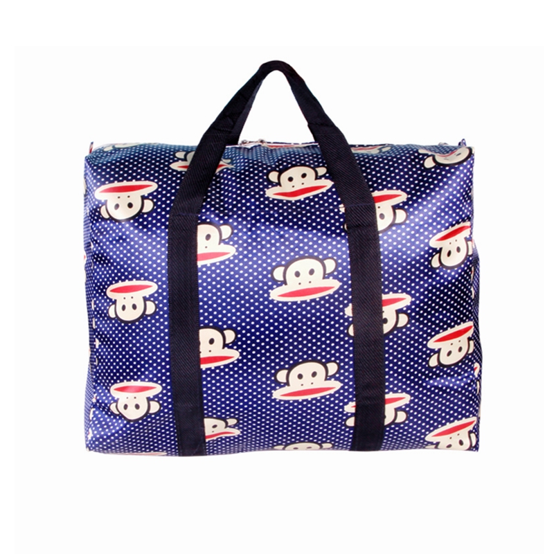 Wholesale cheap extra large custom printed waterproof Oxford cloth package travel duffel bag